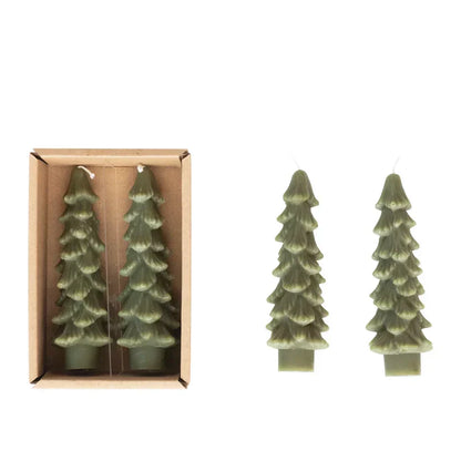 🌲Flameless Taper Candle Lights with Remote Control